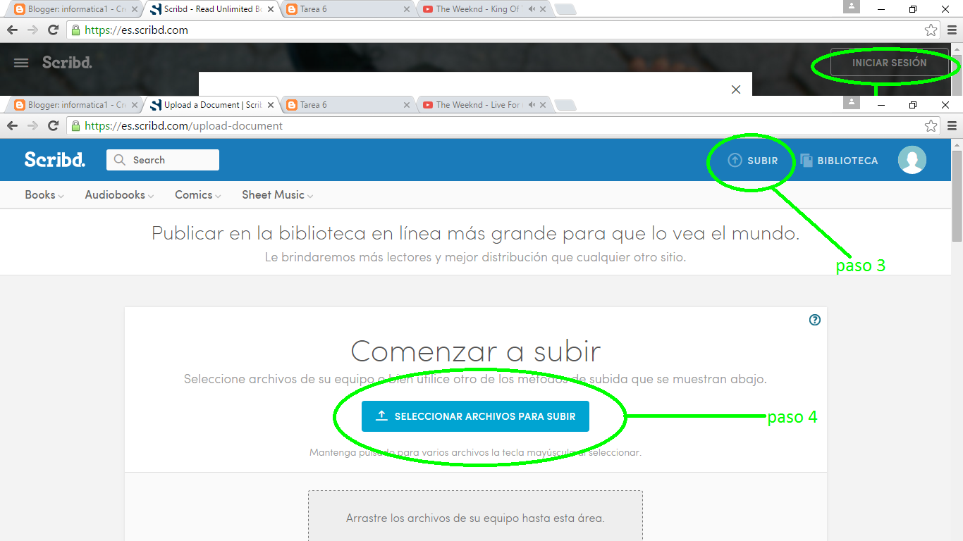Informatica1 Como Anexar Documento A Blogger