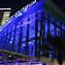 Big Dome Lights Blue for World #Autism Awareness Month