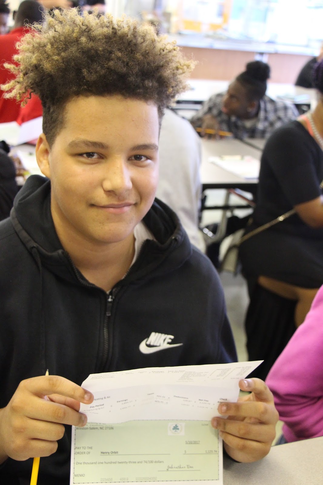 Your Permanent Record "Adult for a Day" at Paisley IB School