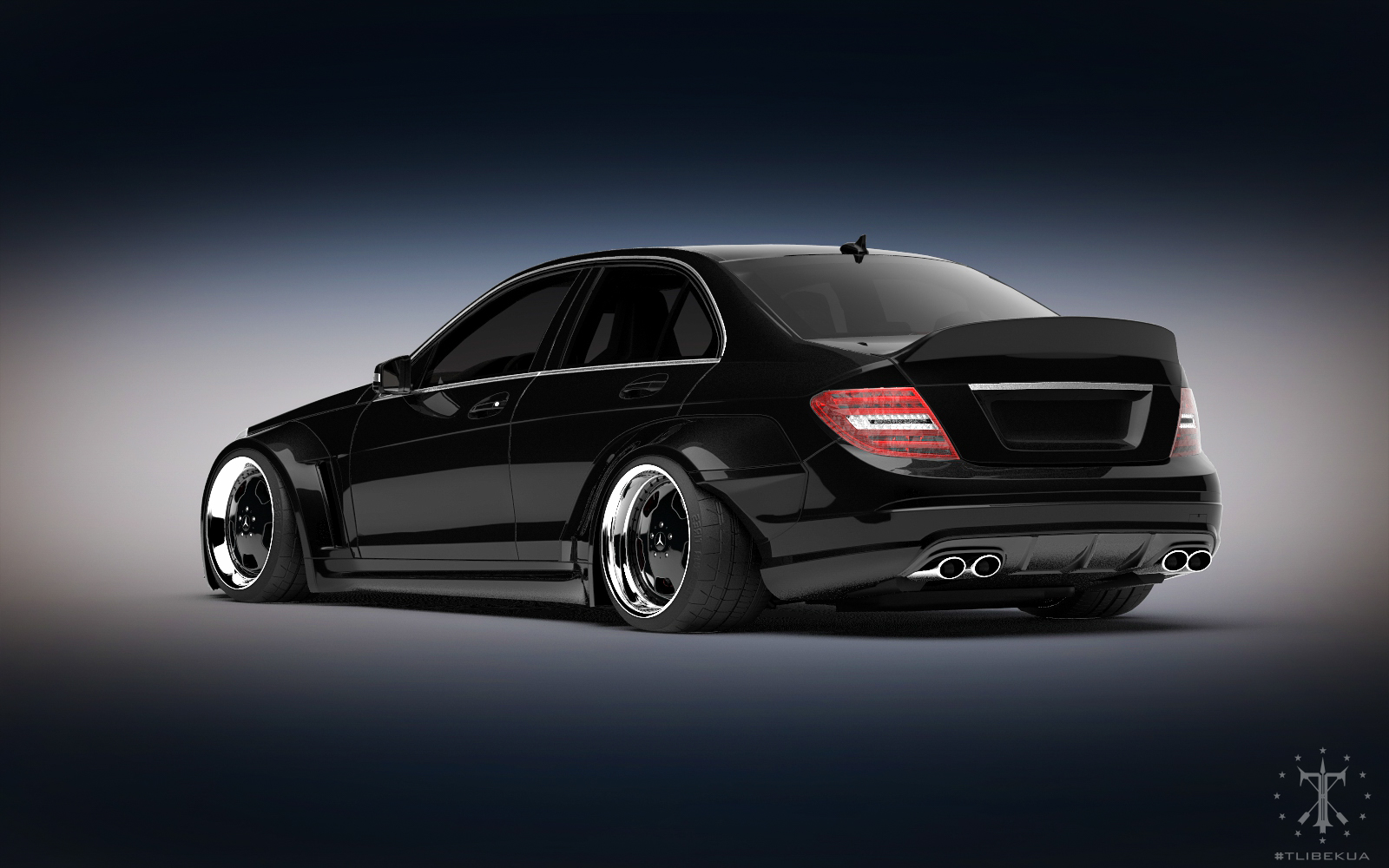 Мерседес w204 стенс