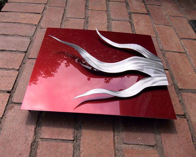 Garden Decor: New Contemporary Metal Wall Art 2011