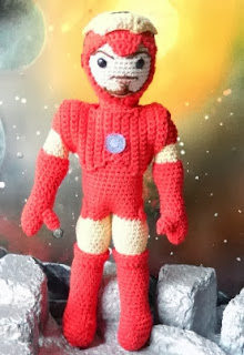 PATRON GRATIS IRON MAN AMIGURUMI