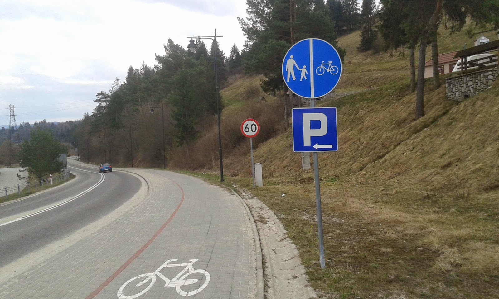 ścieżka rowerowa na Słowację