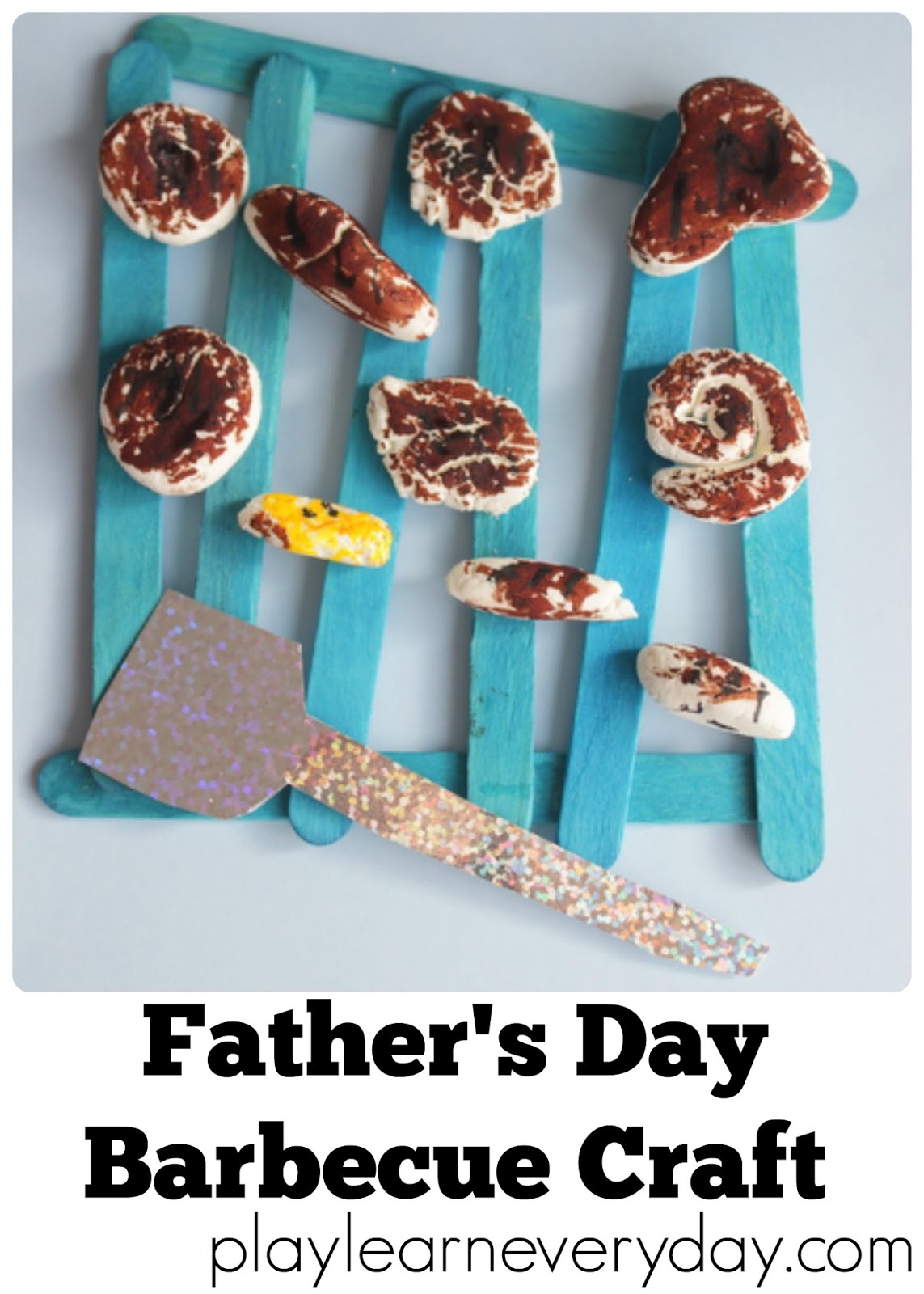 Father's Day Barbecue Craft Play and Learn Every Day