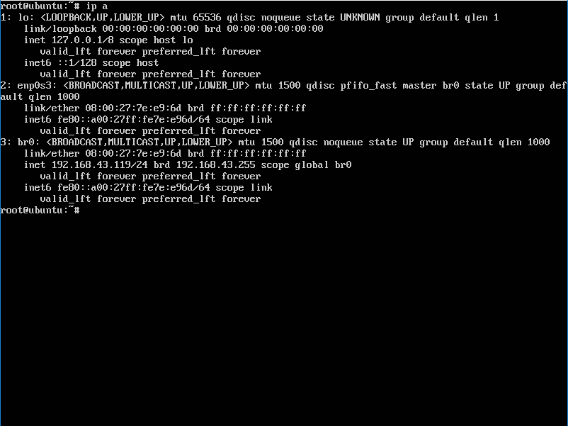 Langkah Membuat Interface Bridge di Ubuntu Server 16.04 PALL CYBER