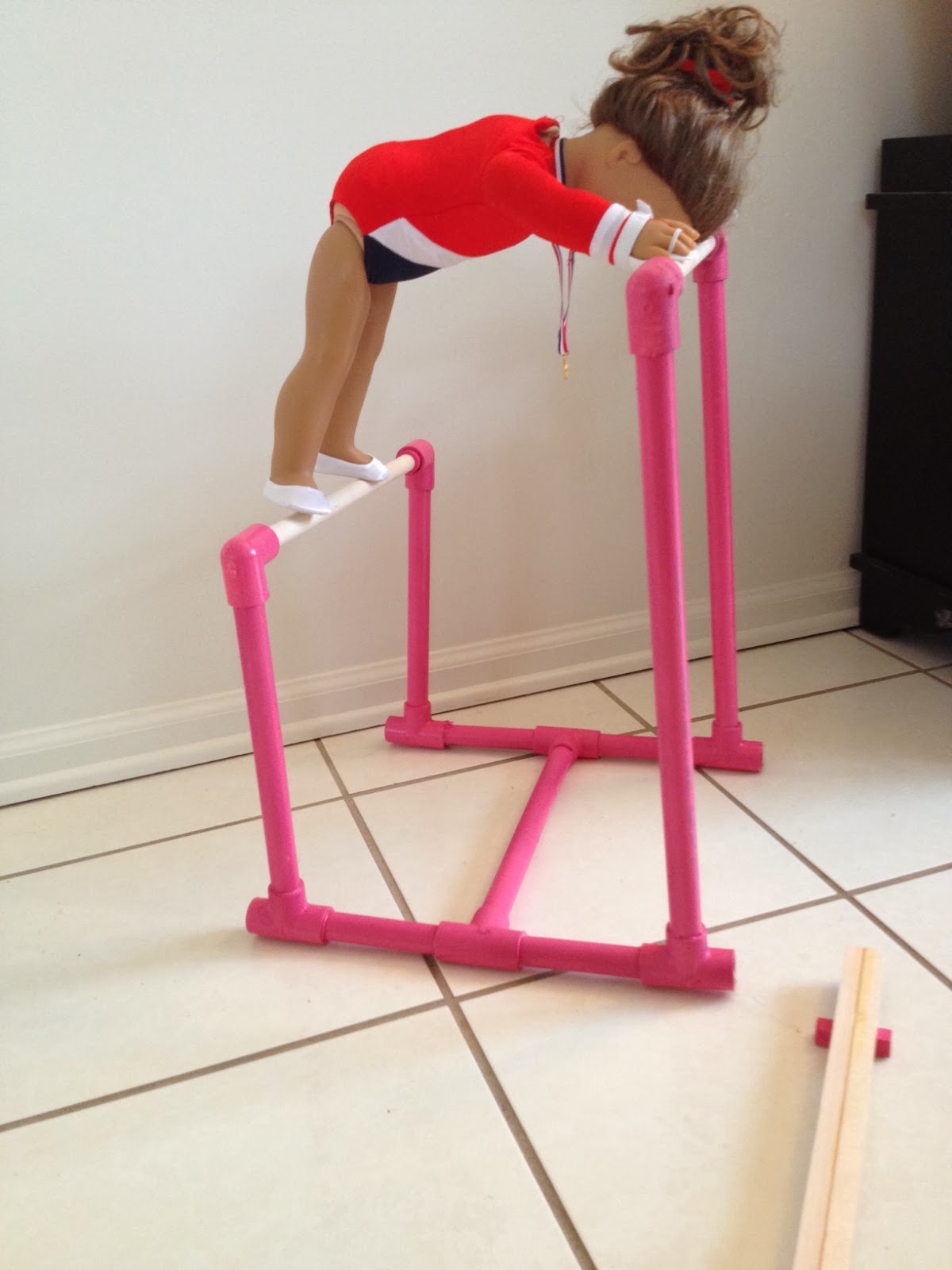 Two It Yourself: DIY American Girl Gymnastics Bar