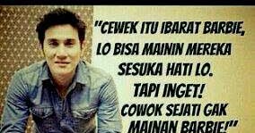 Kata Kata Vino G Bastian Tentang Wanita