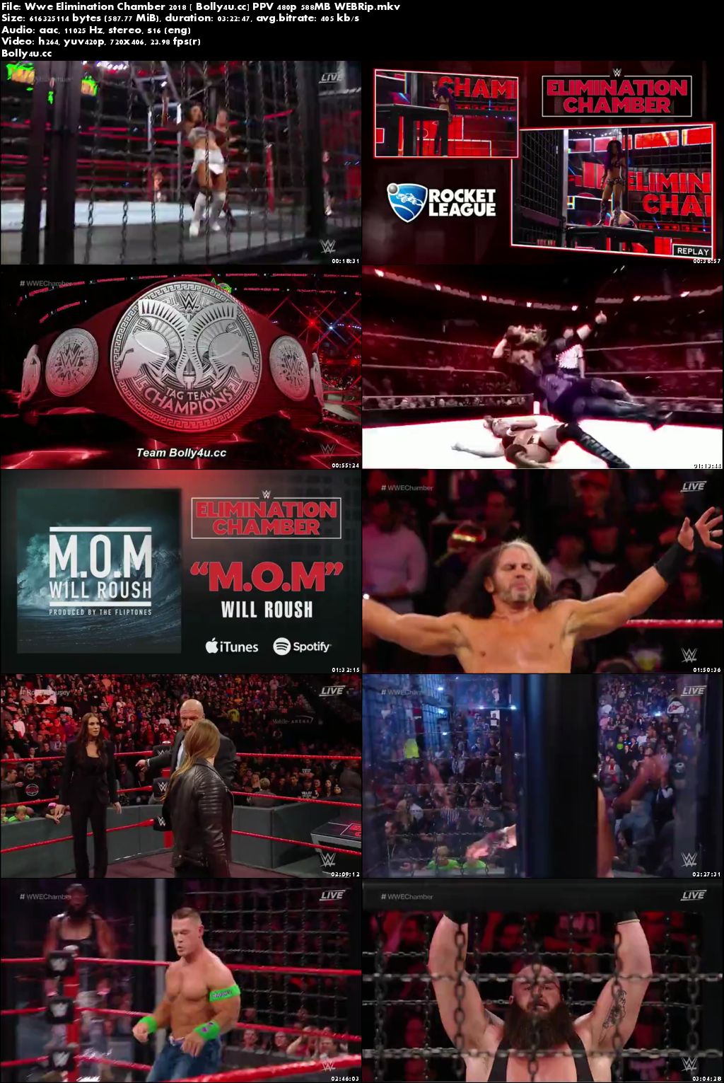 WWE Elimination Chamber 2018 PPV 480p 550MB WEBRip Download WWE Elimination Chamber 2018 PPV 480p 550MB WEBRip Download