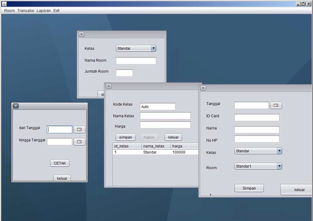 Contoh Database Hotel Dengan Mysql Xmast 4
