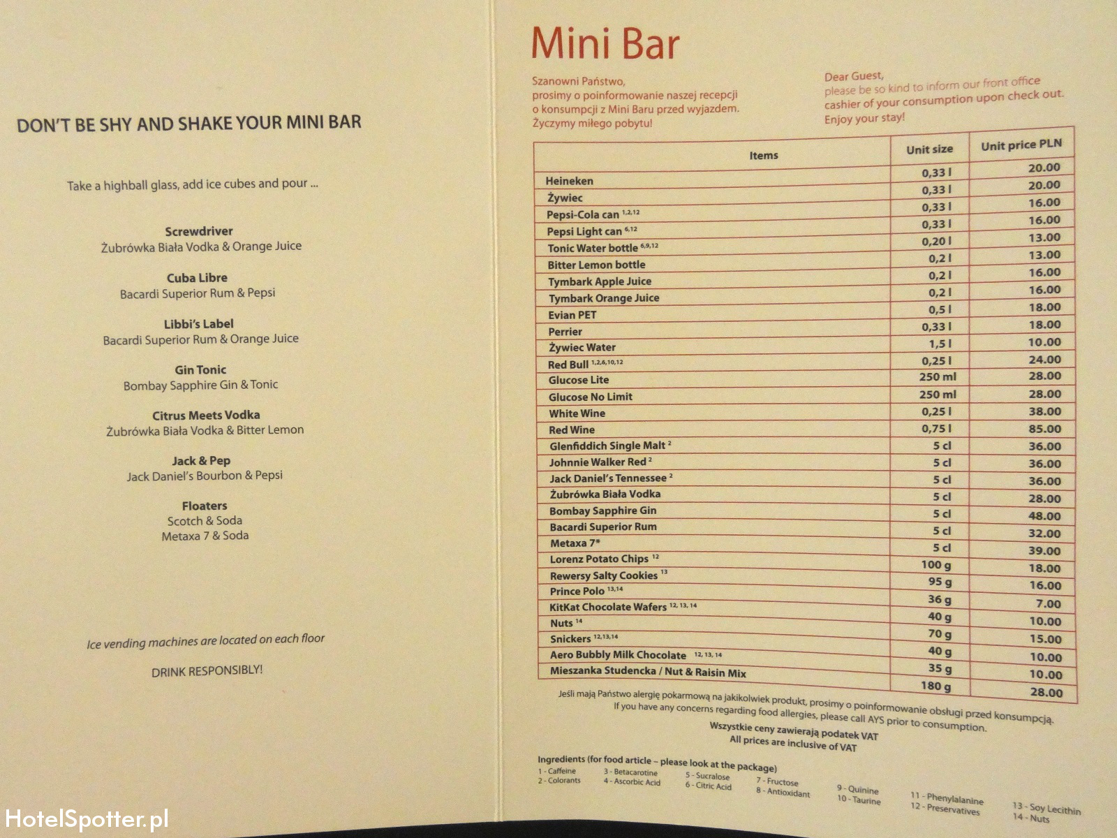 Recenzja hotelu 5* Marriott Warszawa / Warsaw Marriott Hotel Spotter