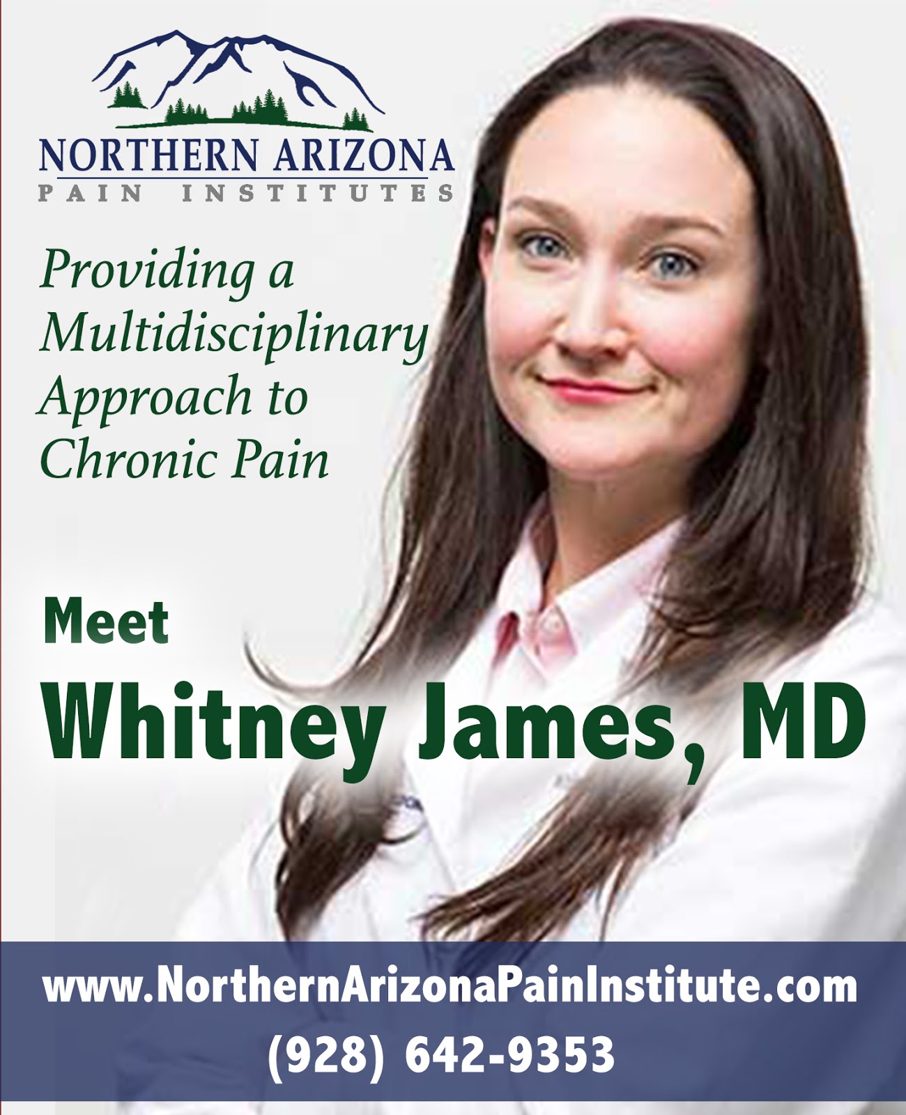 WHITNEY JAMES MD, SURGEON AND YALE GRADUATE JOINS THE NORTHERN ARIZONA