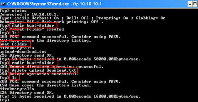 Login FTP Lewat CMD dan Cara Menggunakannya Open Networking