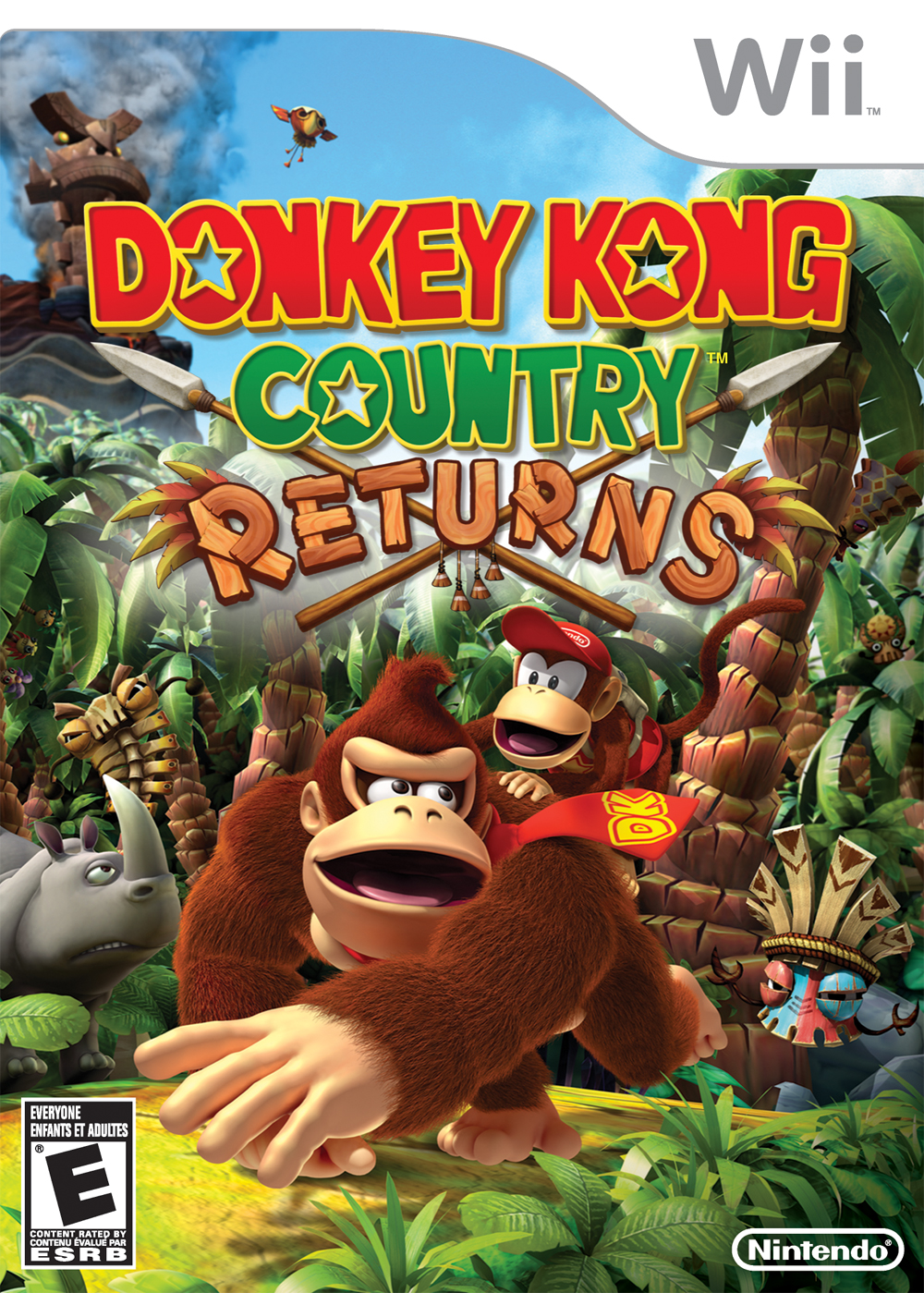 donkey kong country returns rom wii