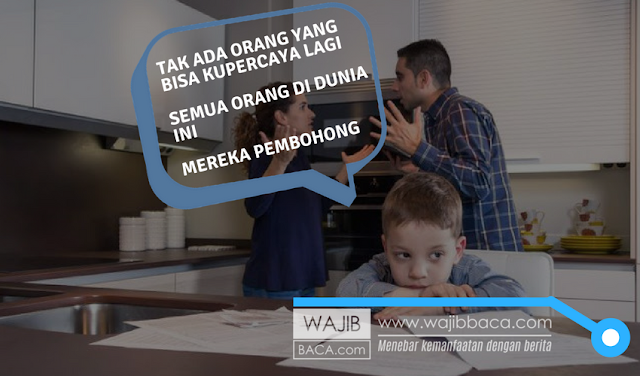 Semua Ortu Wajib Tahu: Begini Hancurnya Perasaan Anak Bila Orangtua Selingkuh Semua Ortu Wajib Tahu: Begini Hancurnya Perasaan Anak Bila Orangtua Selingkuh