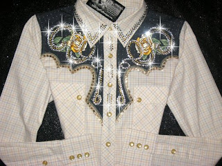 Just Fly Designs Western Show Shirt