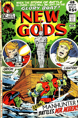 New Gods v1 #6 dc bronze age comic book cover art by Jack Kirby