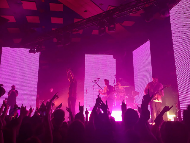 You Me At Six performing at the Glasgow Barrowlands - Take Off Your Colours tour
