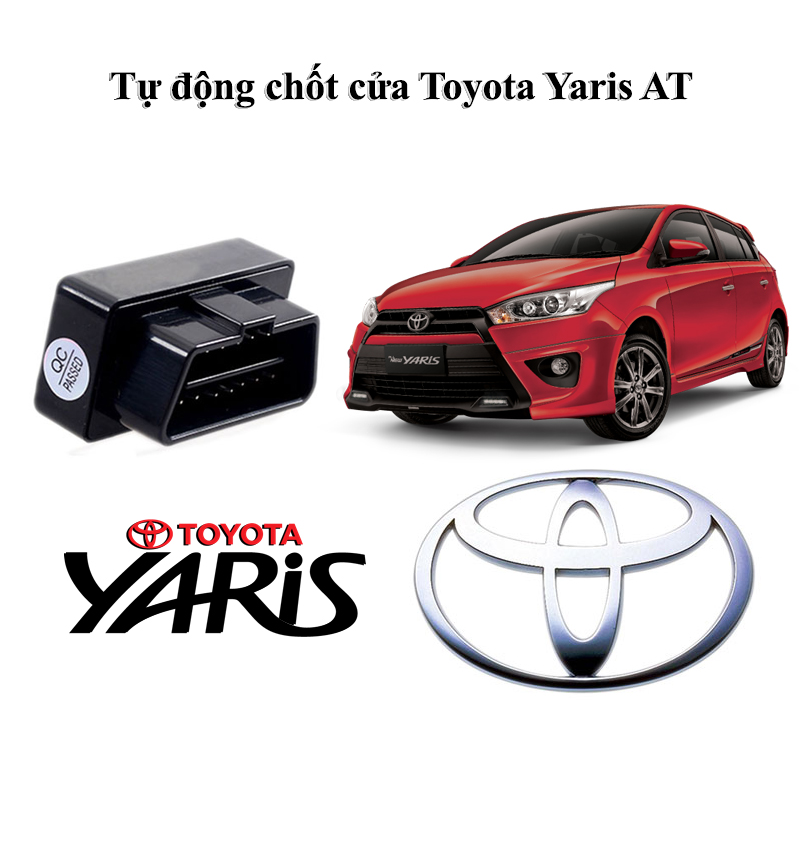 Thiết bị tự động khóa chốt cửa Auto Lock cho xe ô tô Toyota Yaris AT