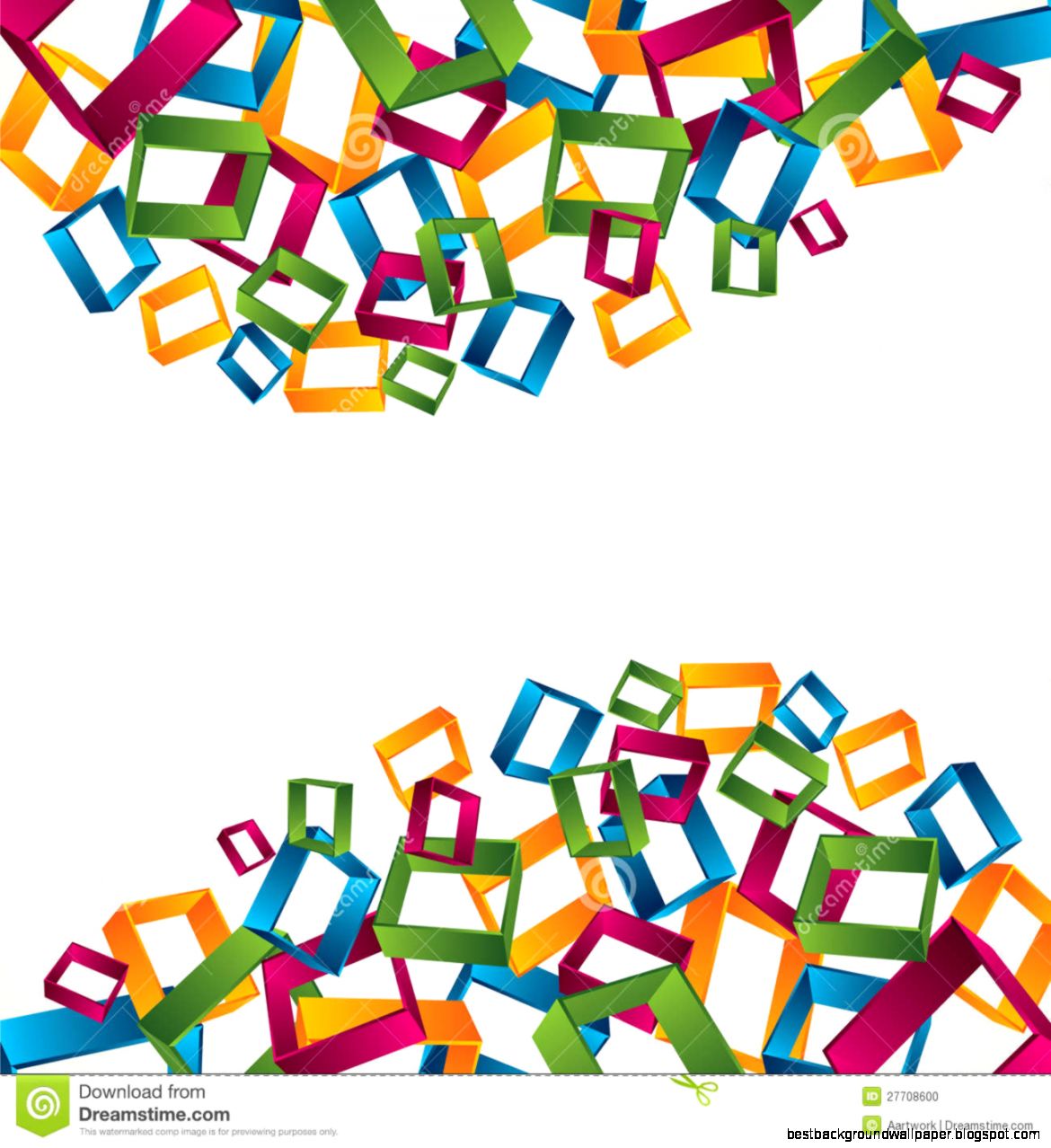 3d Colorful Square Background Stock Images   Image 27708564