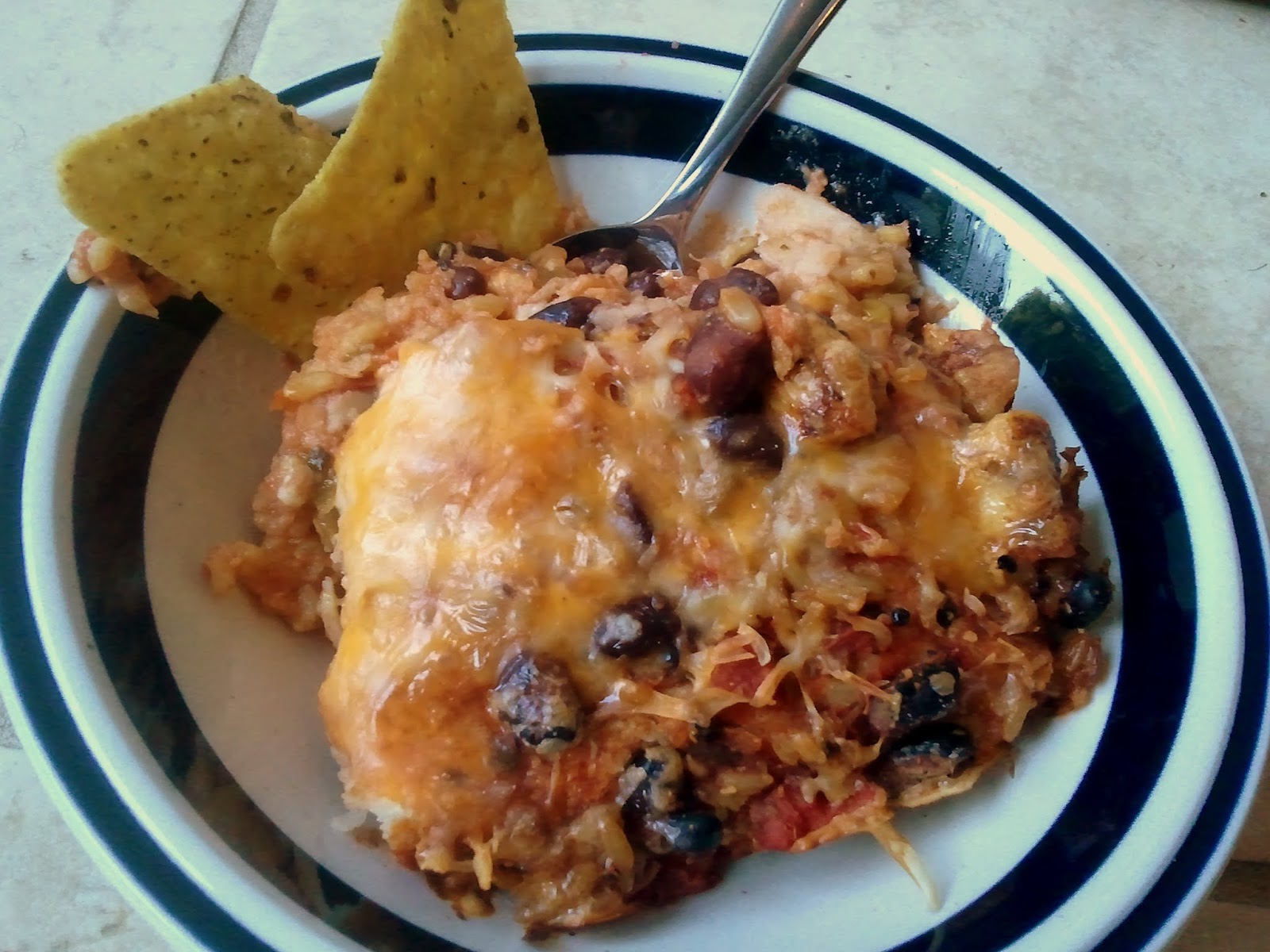 foodi.e. MakeAhead Gluten Free Layered Burrito Casserole for Two