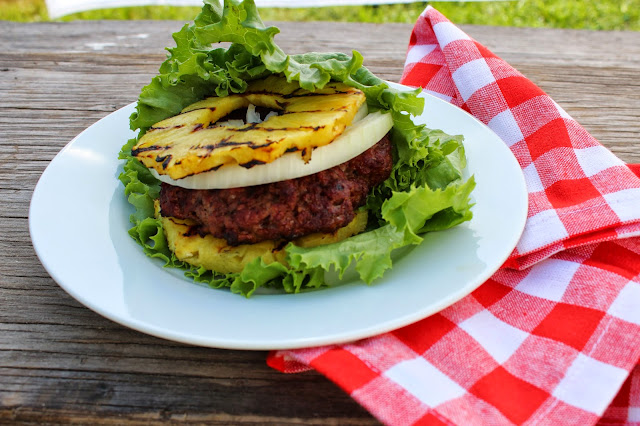 Whole30 Smoky Grilled Pineapple Burger