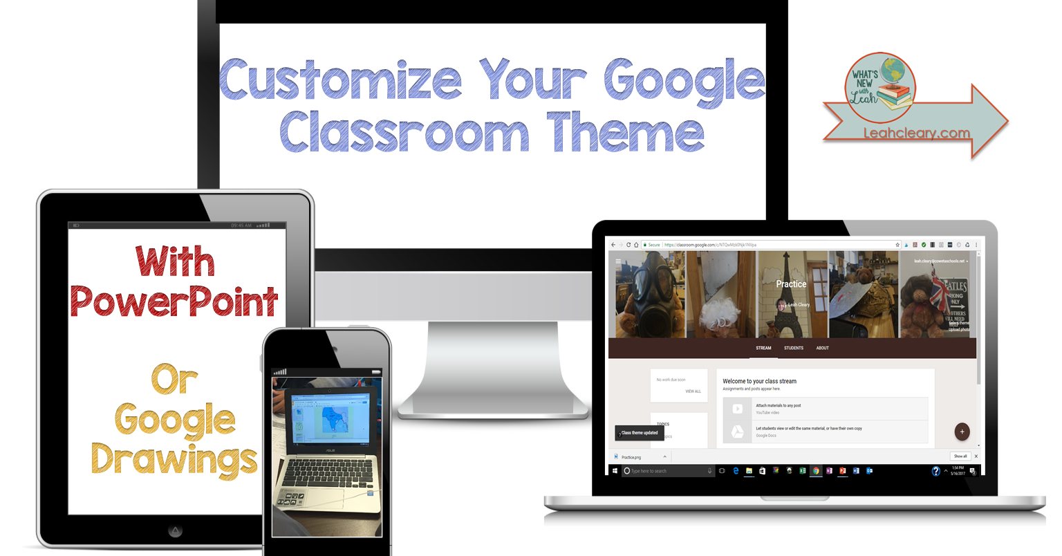 Spring Tech Tip 3: Customize Your Google Classroom Theme - Leah Cleary: Secondary ...1536 x 804