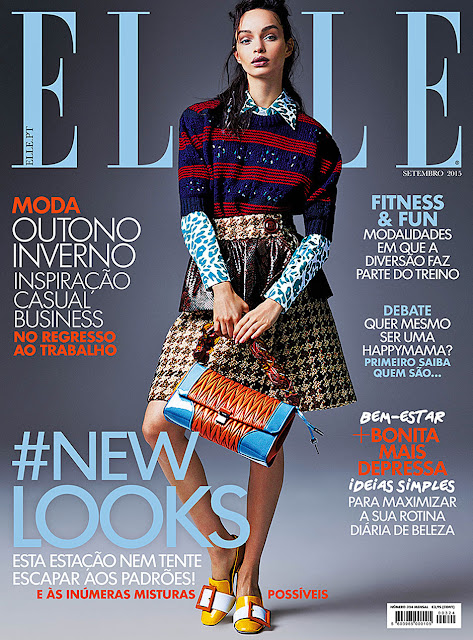 Model @ Luma Grothe by Ben Morris for Elle Portugal, August 2015 
