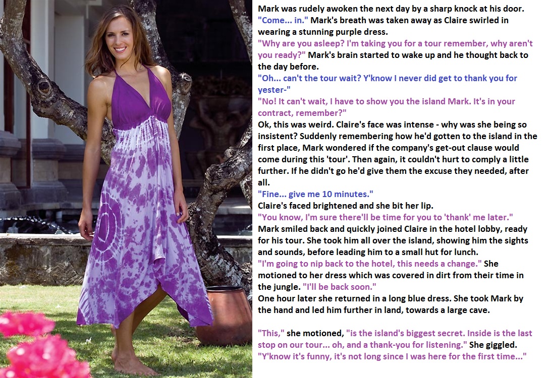 Emily's TG Captions Paradise Island Island Tour (3/5)