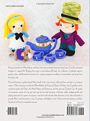 amigurumi alice in wonderland crochet patterns