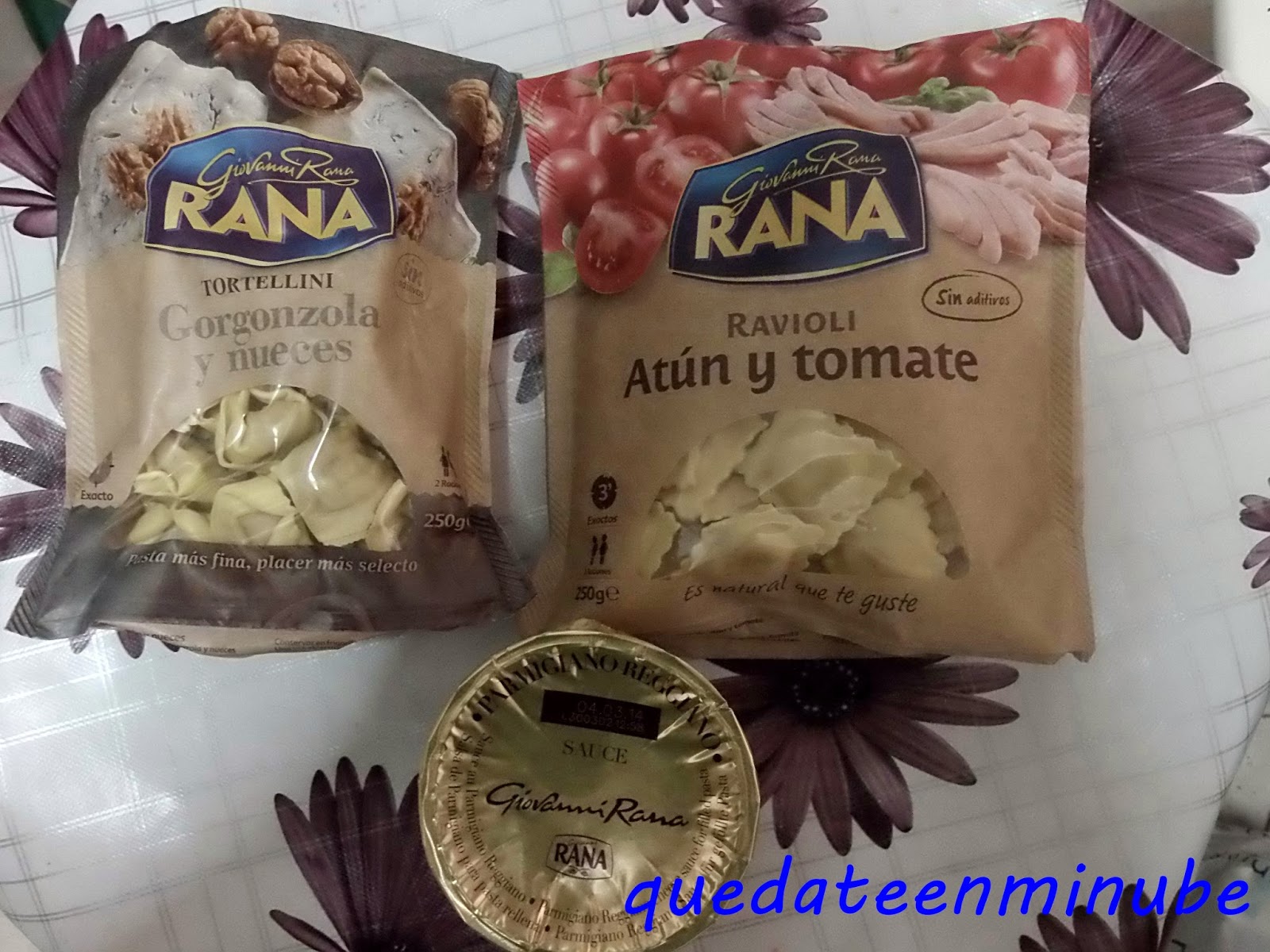 Quédate en mi nube Pasta Fresca Rana, una delicia!!!