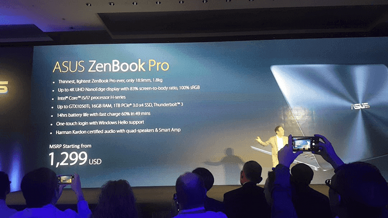 The Asus ZenBook Pro!
