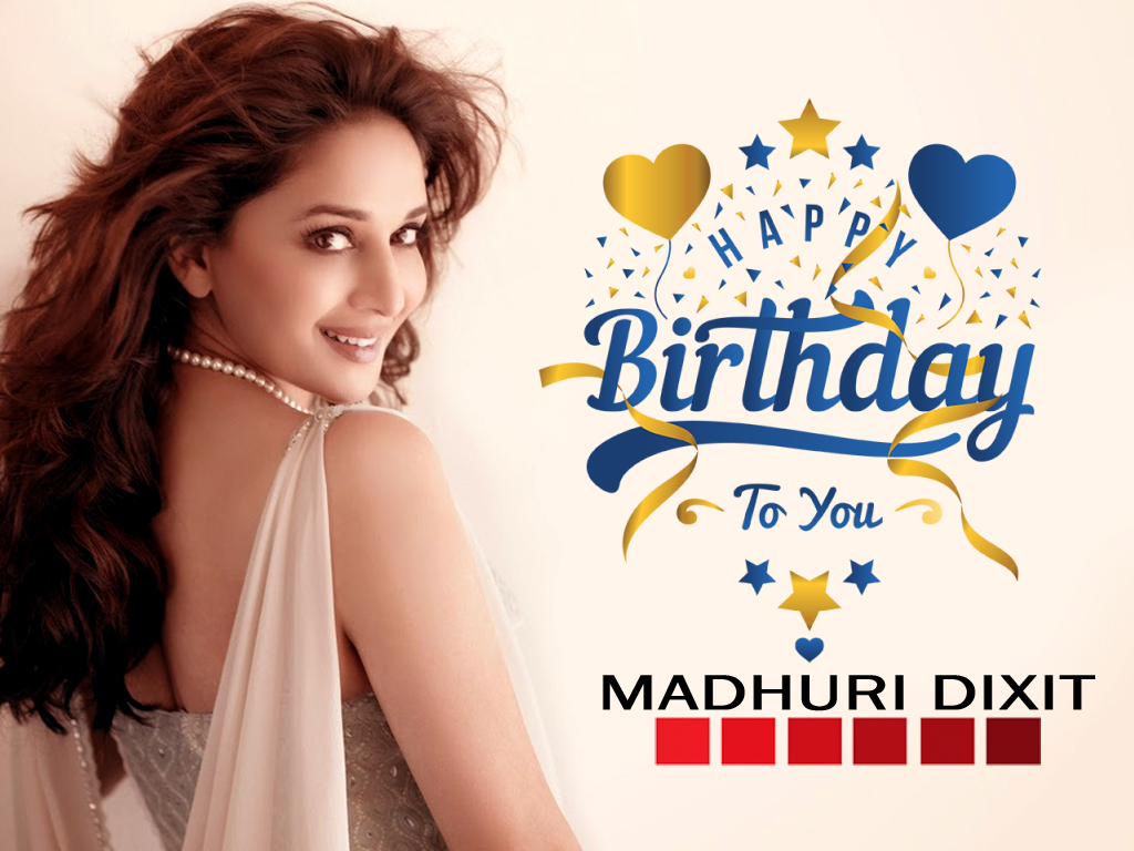 Happy Birthday Photo: Free Download: Madhuri Dixit | Birthday Wishes