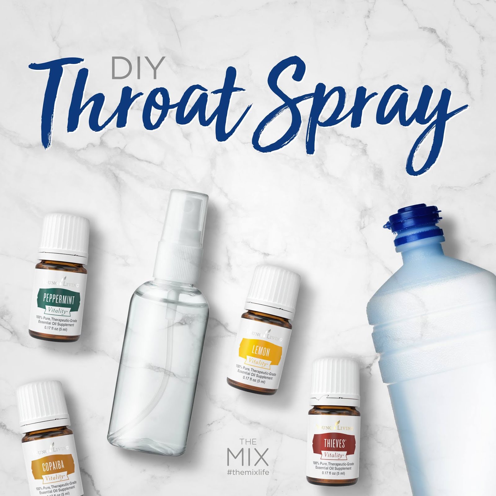 Toxin Free Living DIY Throat Spray