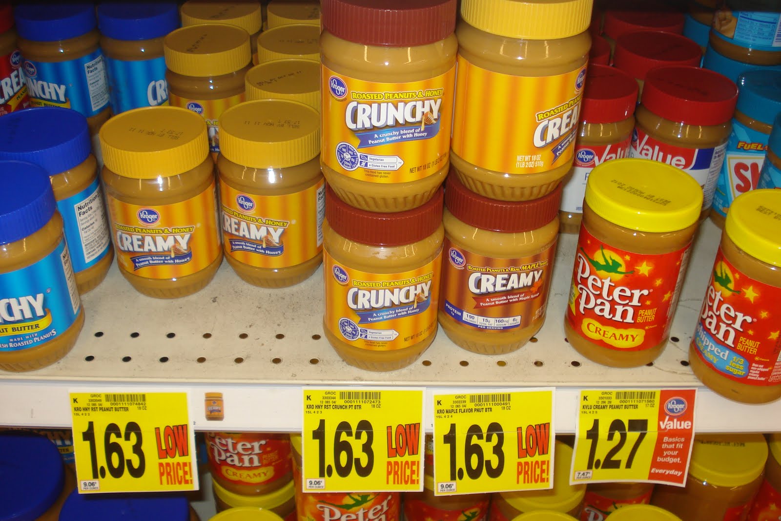 JIM'S LITTLE BLOG Six Word Saturday — Did peanut butter prices just