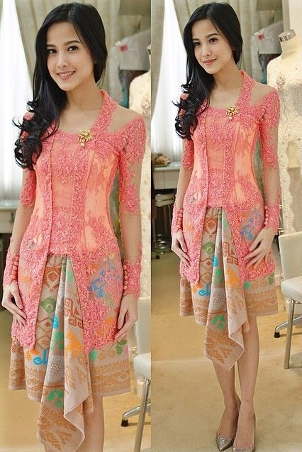 Contoh Rok  Batik Panjang  Gambar Con