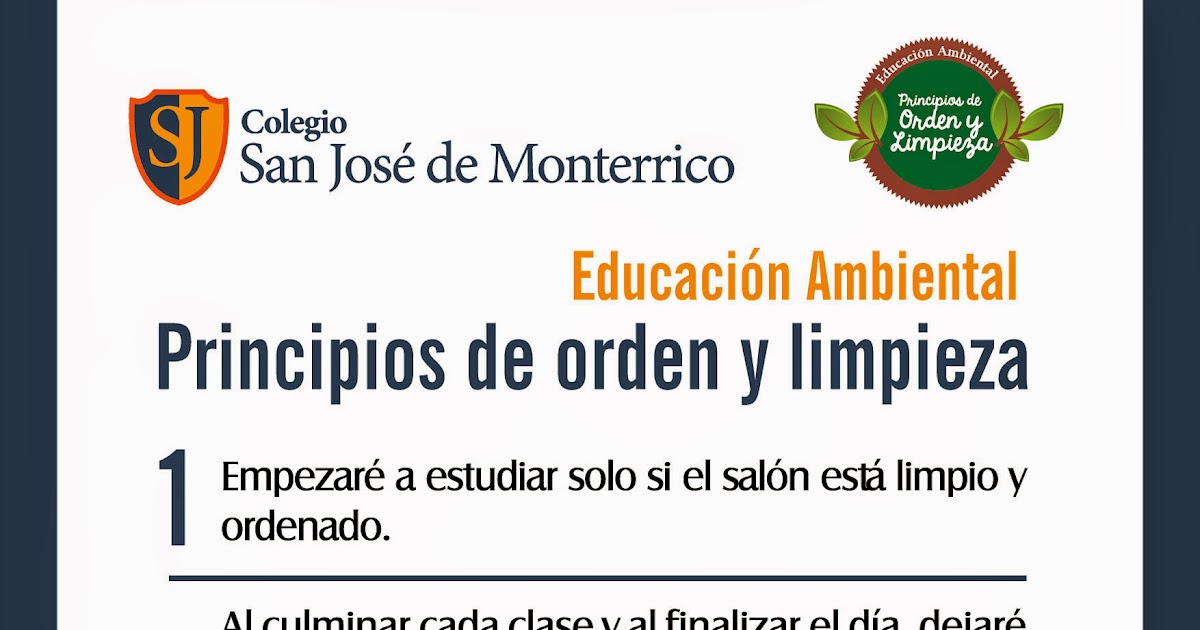 inicio de campaña de orden y limpieza san josé de monterrico