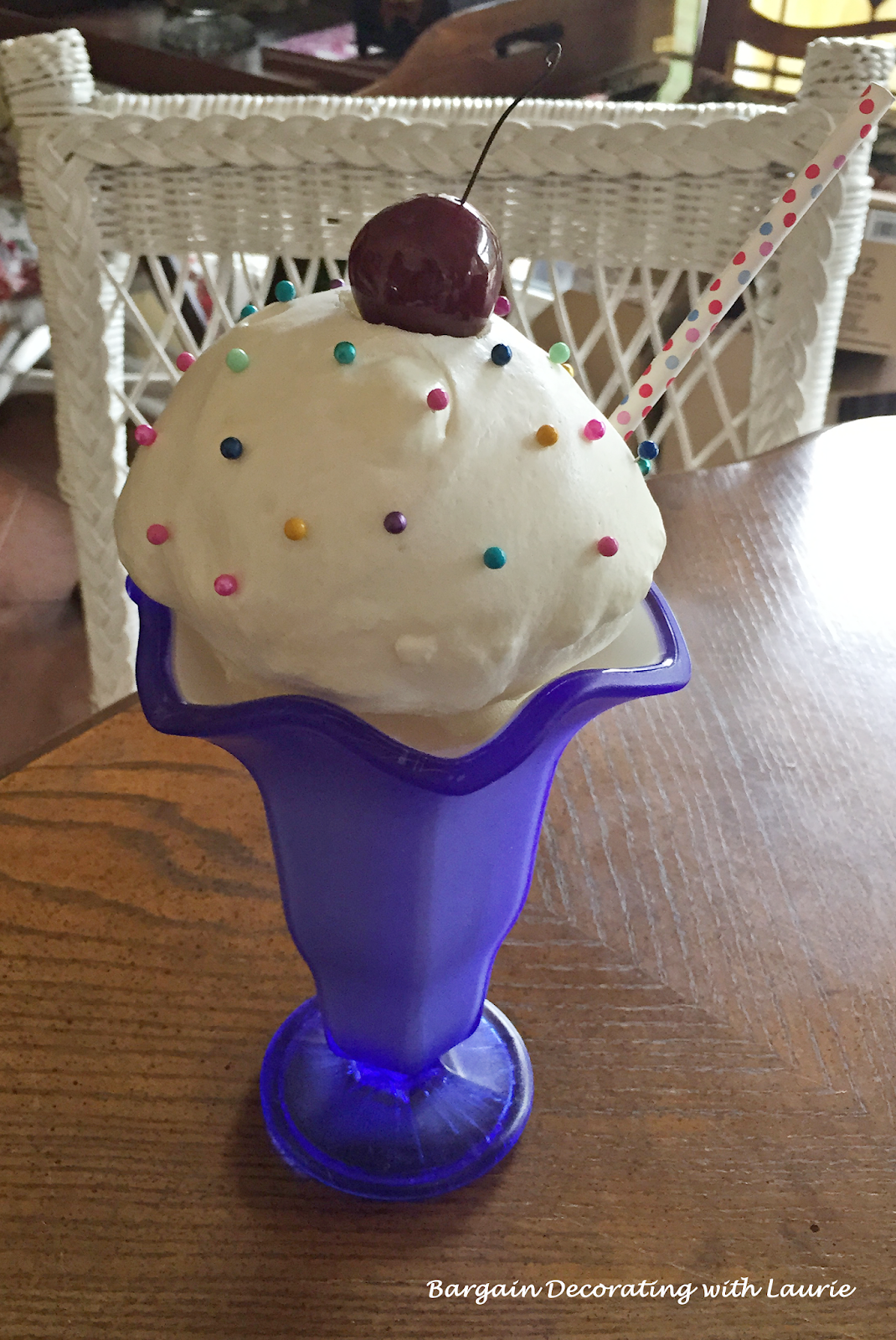 Bargain Decorating With Laurie Ice Cream Social