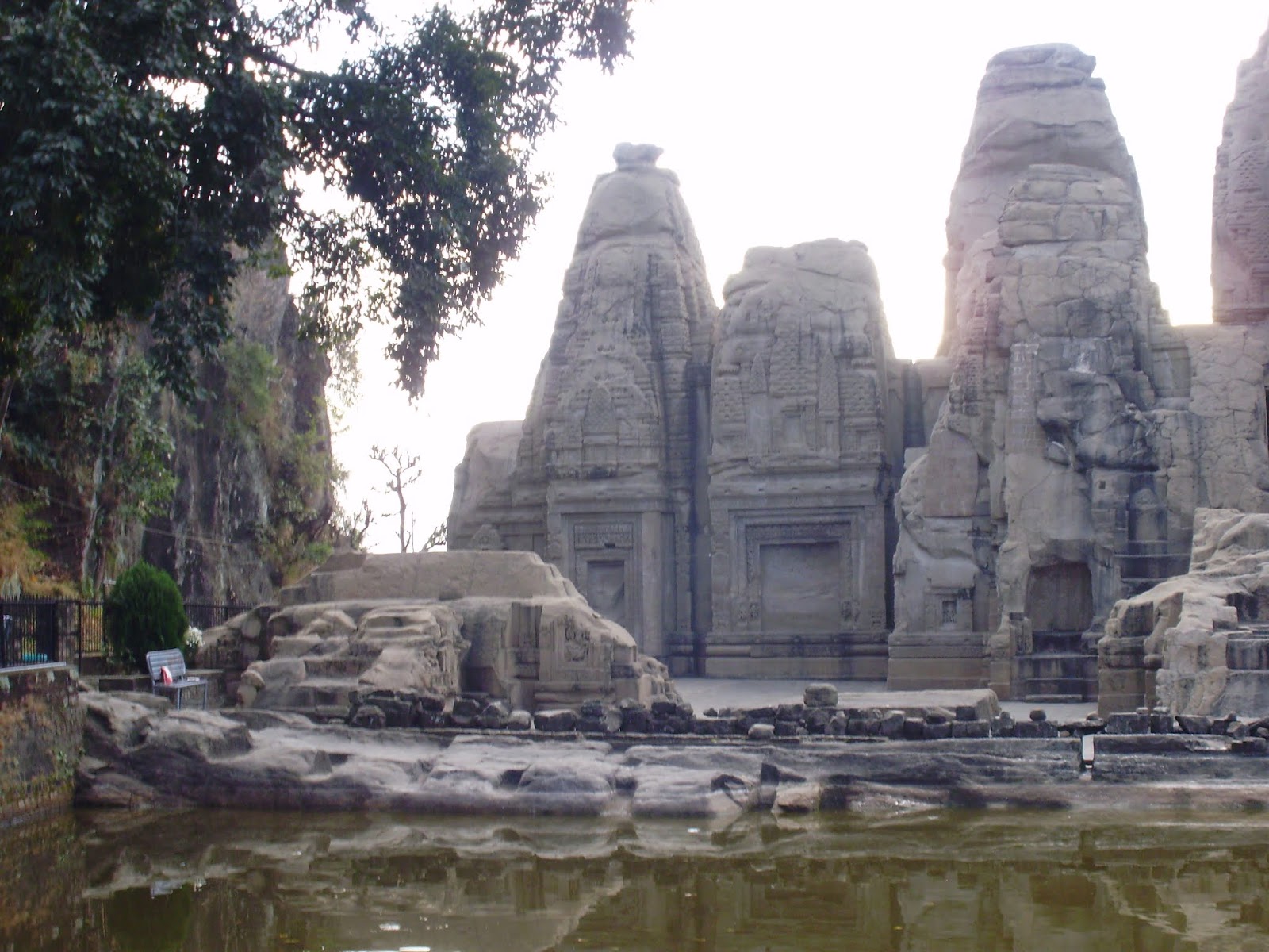 Rock Temples Of Himalaya Masroor