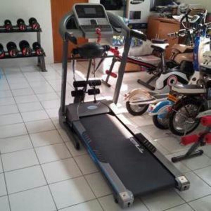 Alat olahraga fitness treadmill elektrik manual incline 2hp tipe TL 266