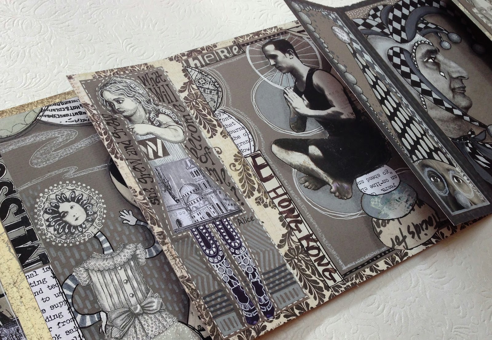 Playing With Paint: BLACK AND WHITE JOURNAL