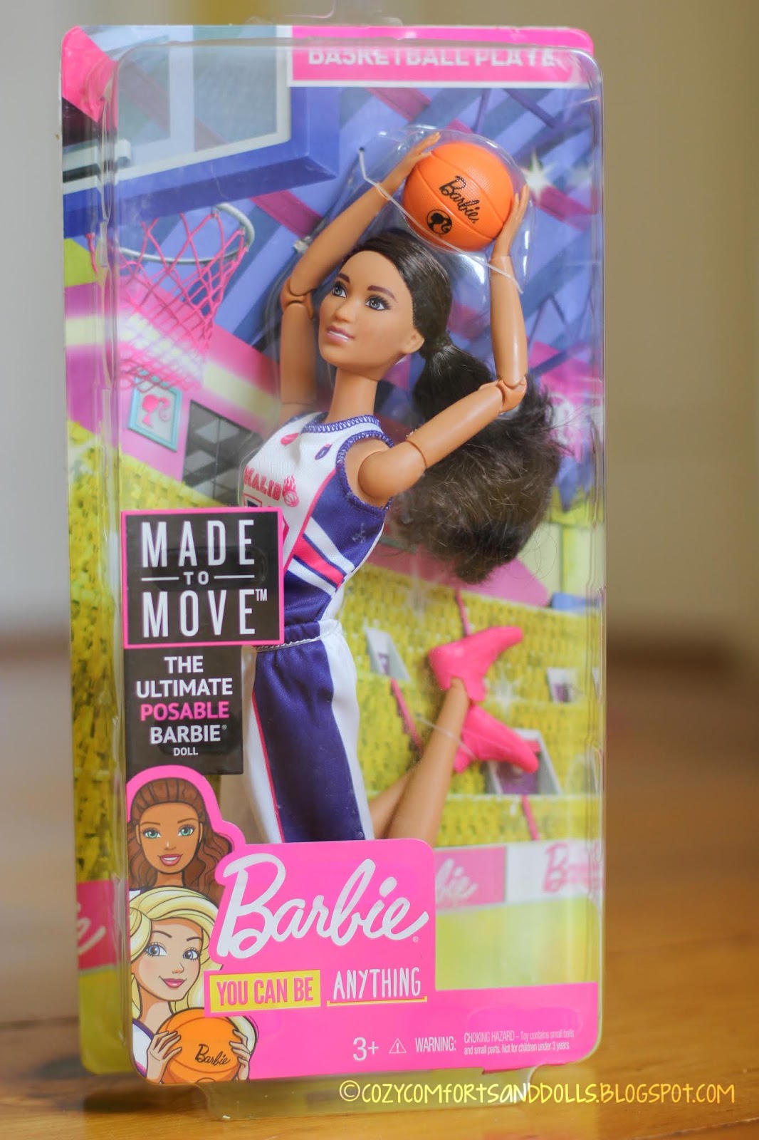 barbie made to move doll dark hair