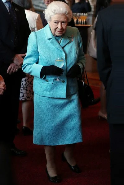 The Princess Royal, The Duke and Duchess of Gloucester also attended the reception