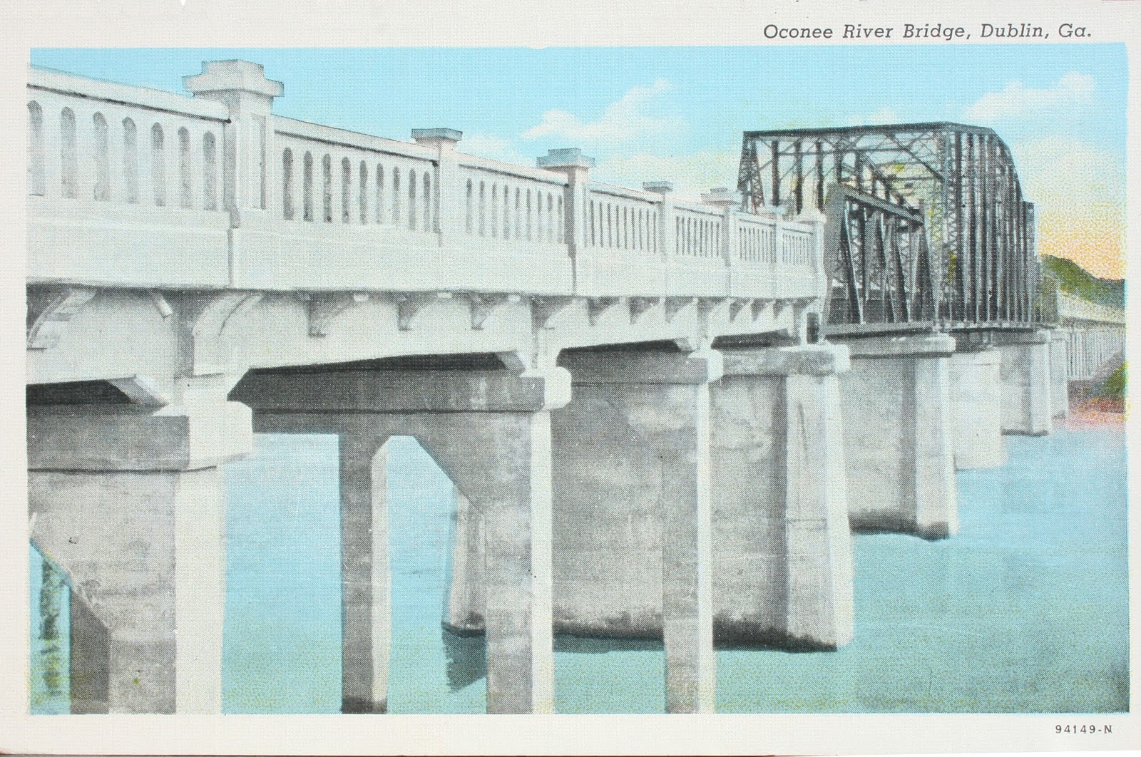 IMAGES OF OUR PAST OCONEE RIVER BRIDGE, DUBLIN, 19211953