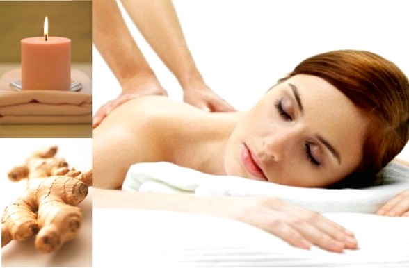 Image result for Ginger massage oil