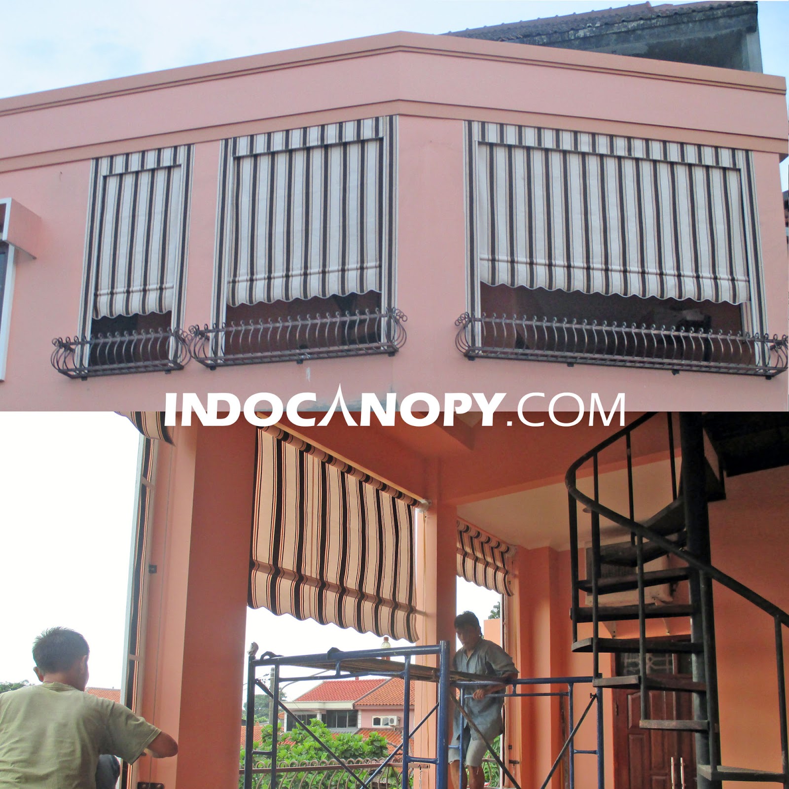 Jual Awning Gulung Tangerang Gratis Pasang Jasa Canopy