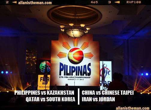Old rivalries to renew in FIBA Asia 2013 Quarterfinals