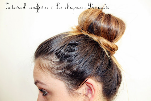 COIFFURE N°4 : Tutoriel du chignon donut's | La vie en Lucie - Blog