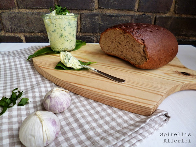 Spirellis Allerlei - Bärlauchbutter einfach selbstgemacht, Butter mit Baerlauch