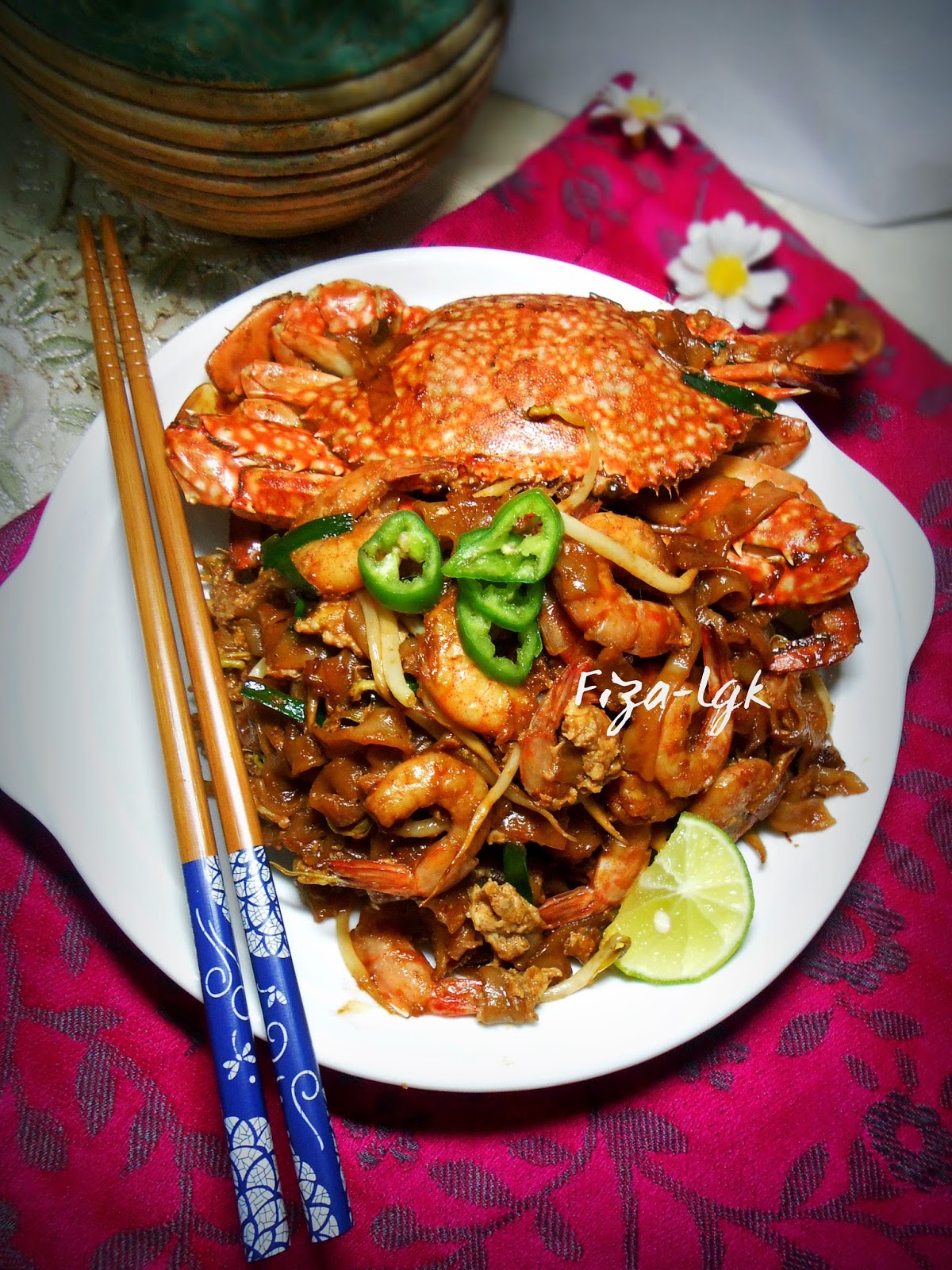 KUE TEOW GORENG SEAFOOD YANG SEDAP | Fiza's Cooking