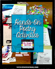 Hands-On Poetry Activities www.traceeorman.com